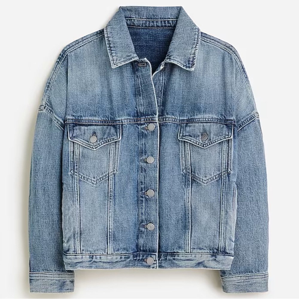 Point Sur oversized denim jacket. New with tags